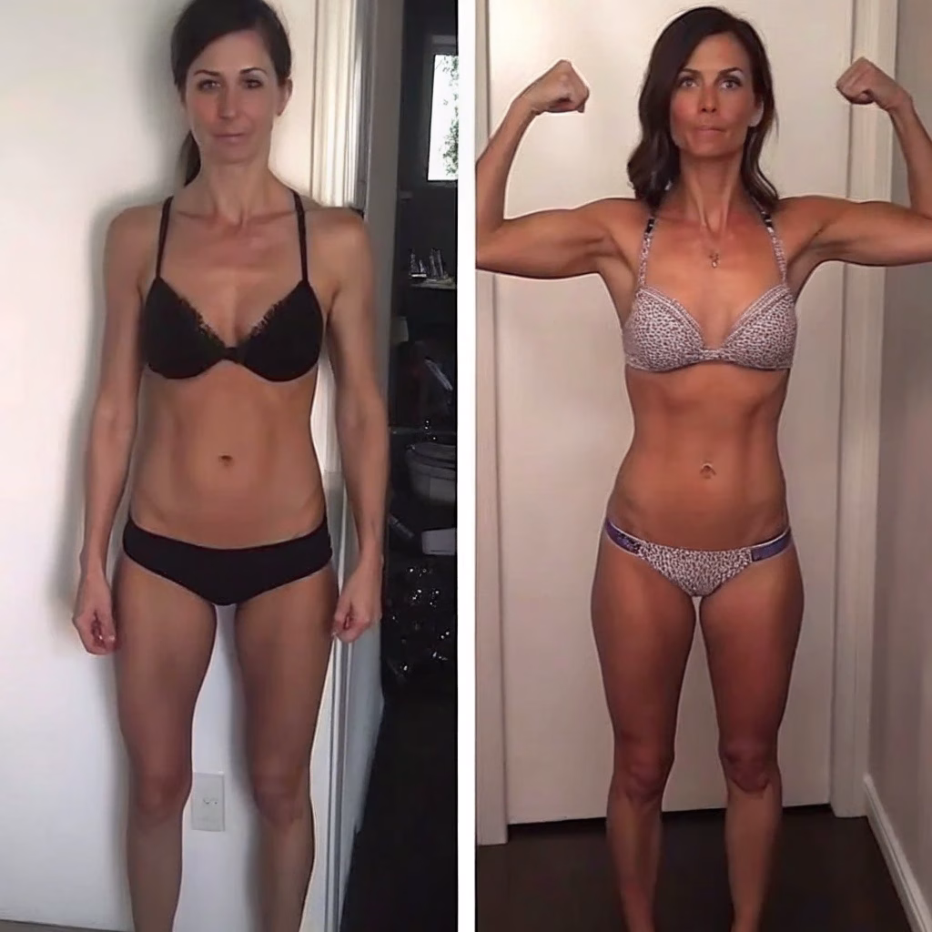 Roxstar Fitness coaching client before-and-after transformation