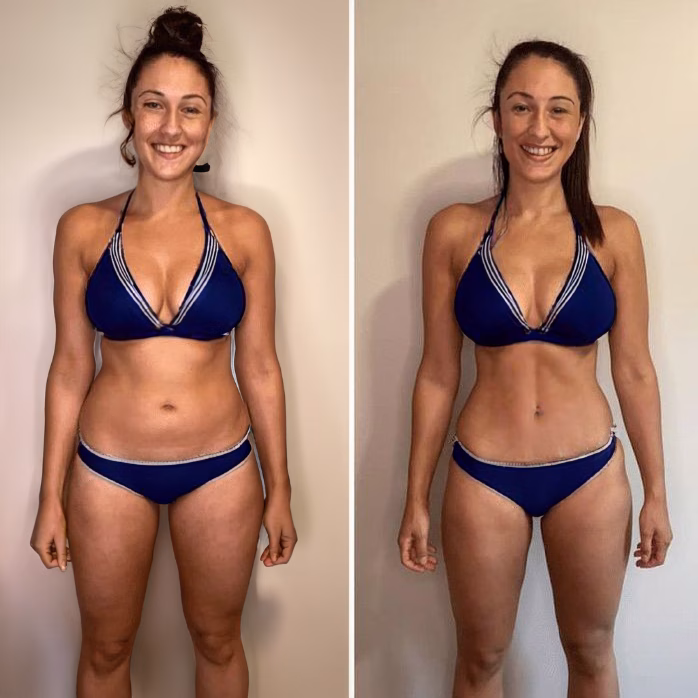 Roxstar Fitness coaching client transformation